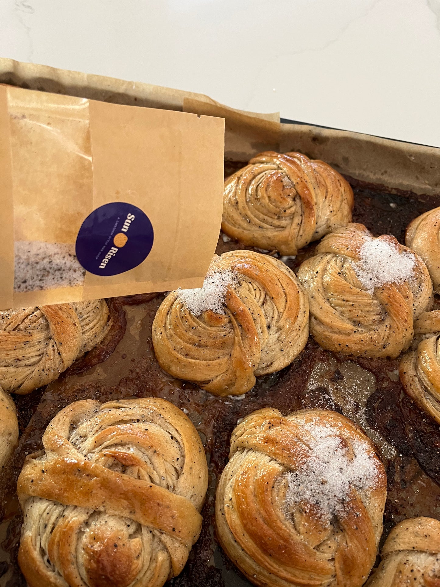 Baking Kit - cardamom buns (makes 12-18)