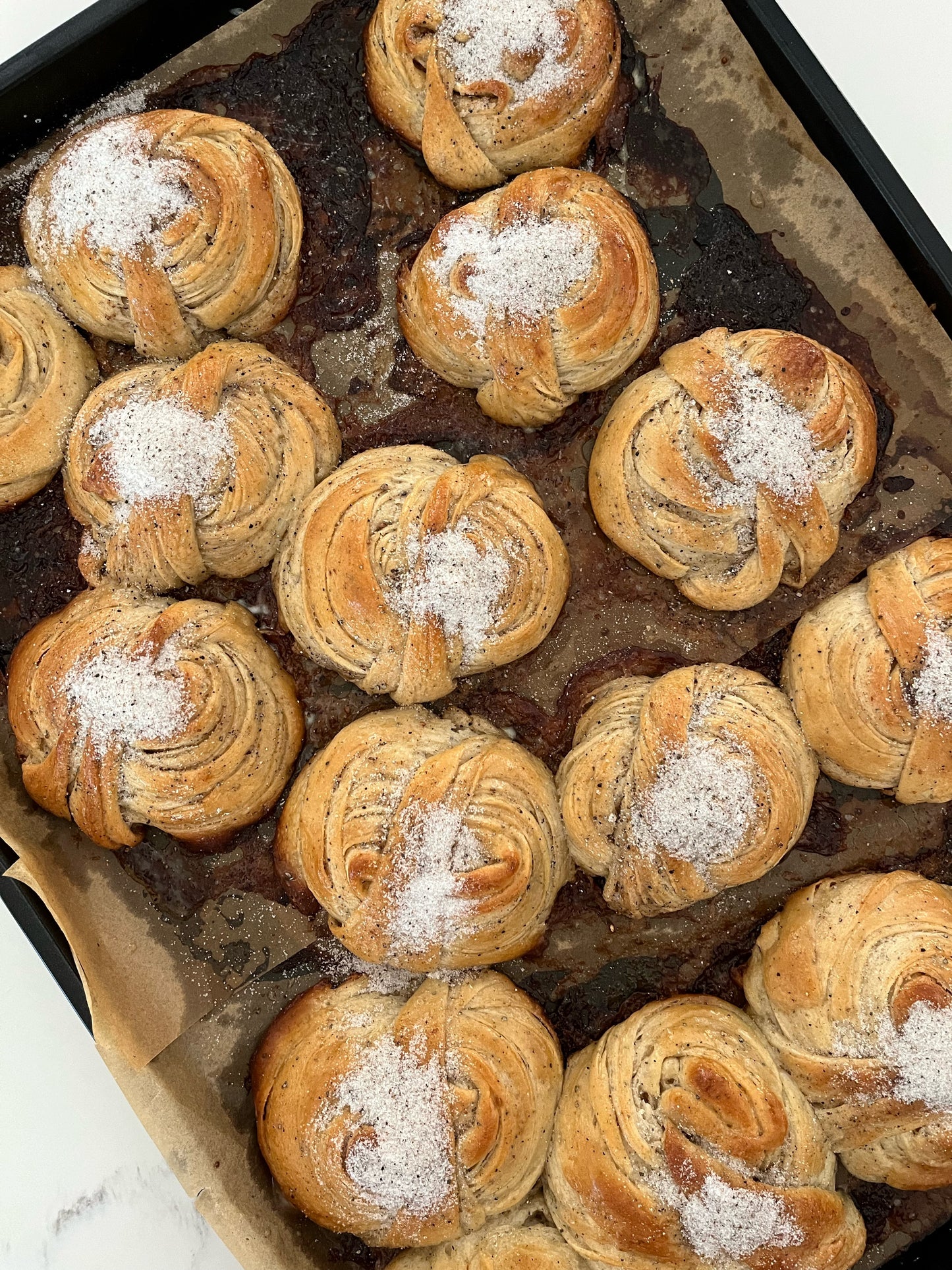 Authentic Swedish Cardamom Buns 6-Pack