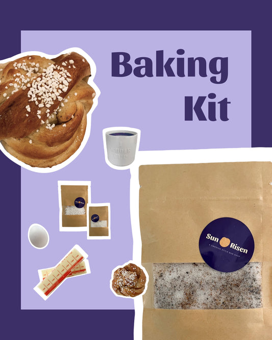 Baking Kit - cinnamon buns (makes 12-18)