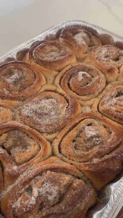 Cardamom Sticky Morning Buns (12 rolls)